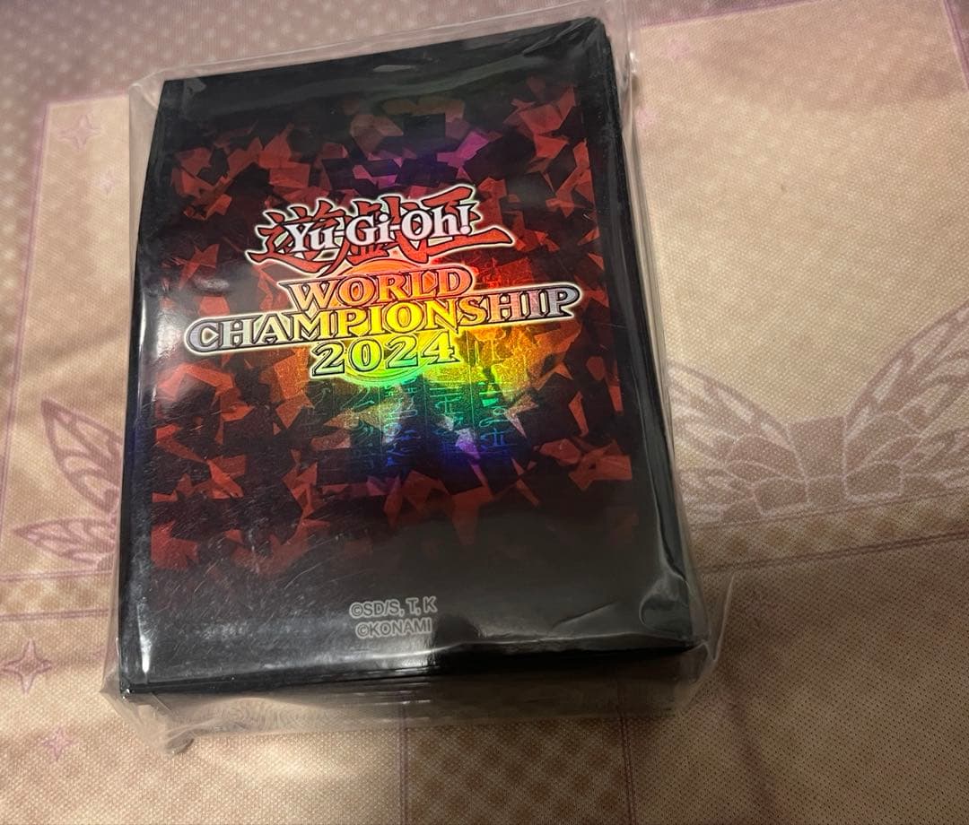 遊戯王WCS2024 スリーブ　赤　未開封　yu-gi-oh 世界大会