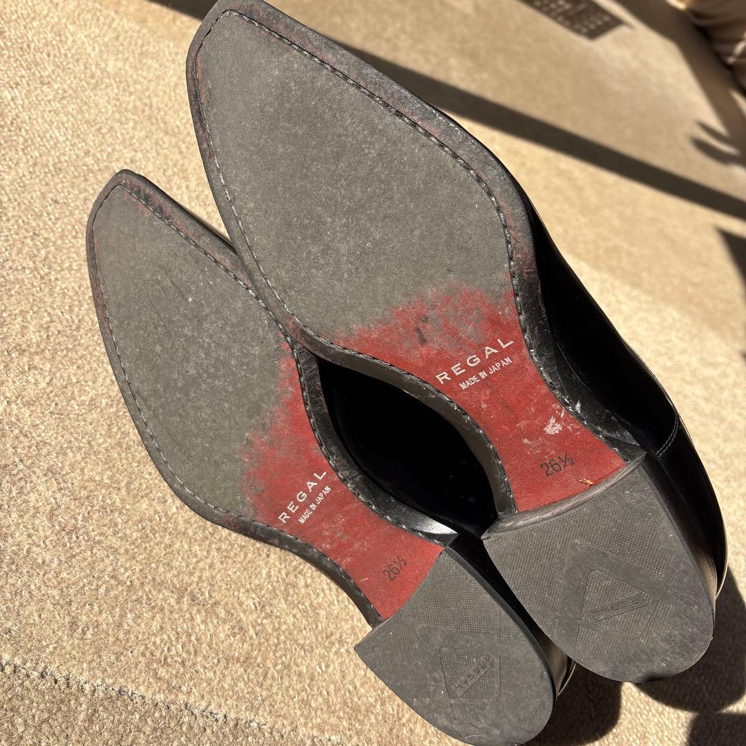 REGAL 911R ブラック ドレスシューズ ストレートチップ