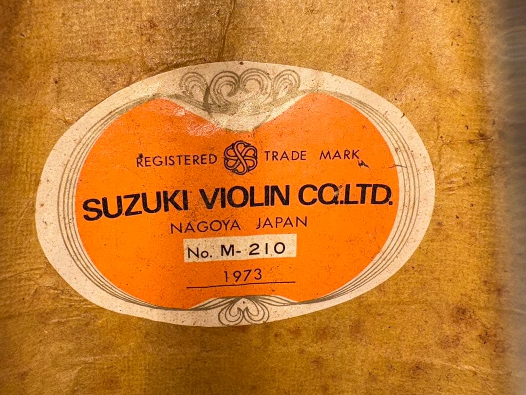 鈴木バイオリン　マンドリン　M-210 専用ハードケース付き　1917-03-1