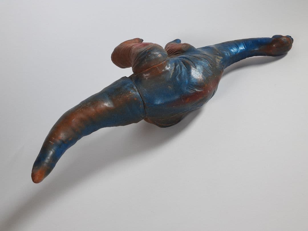 ブルマァク　ディプロドクス　怪獣ソフビ　恐竜100万年　円谷プロ　当時物