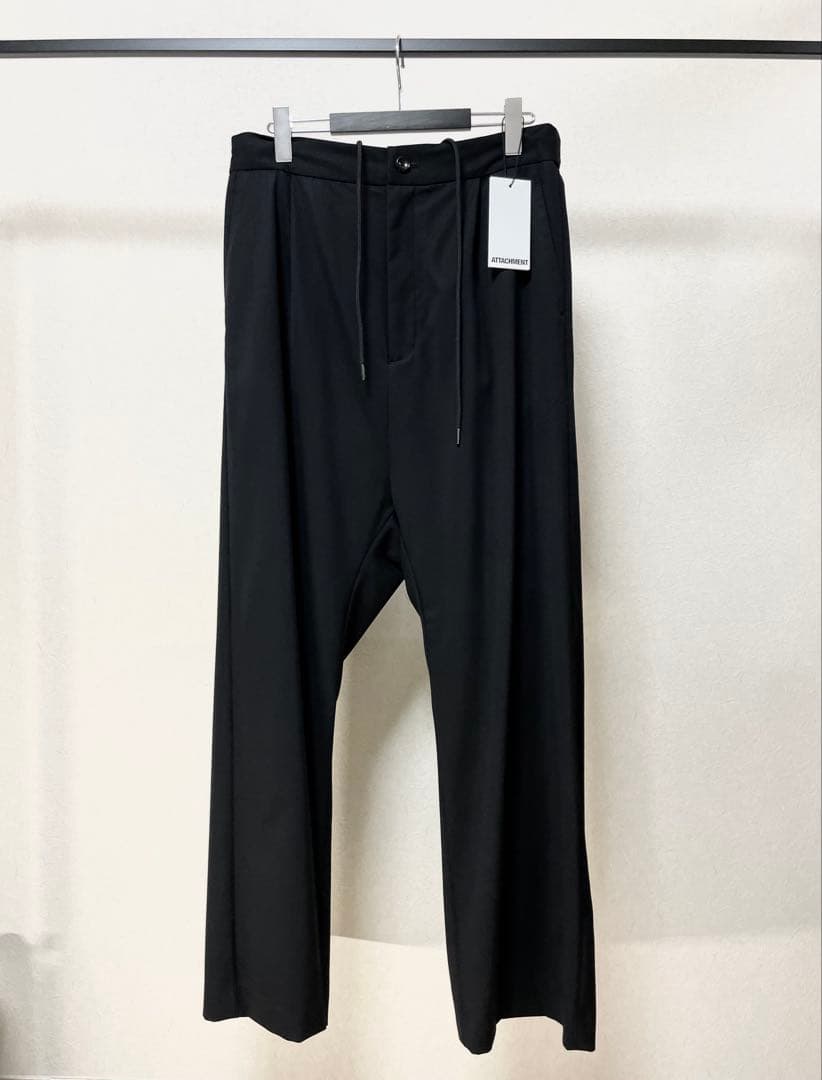パンツ ATTACHMENT WOGABARDINE SARROUEL TROUSERS