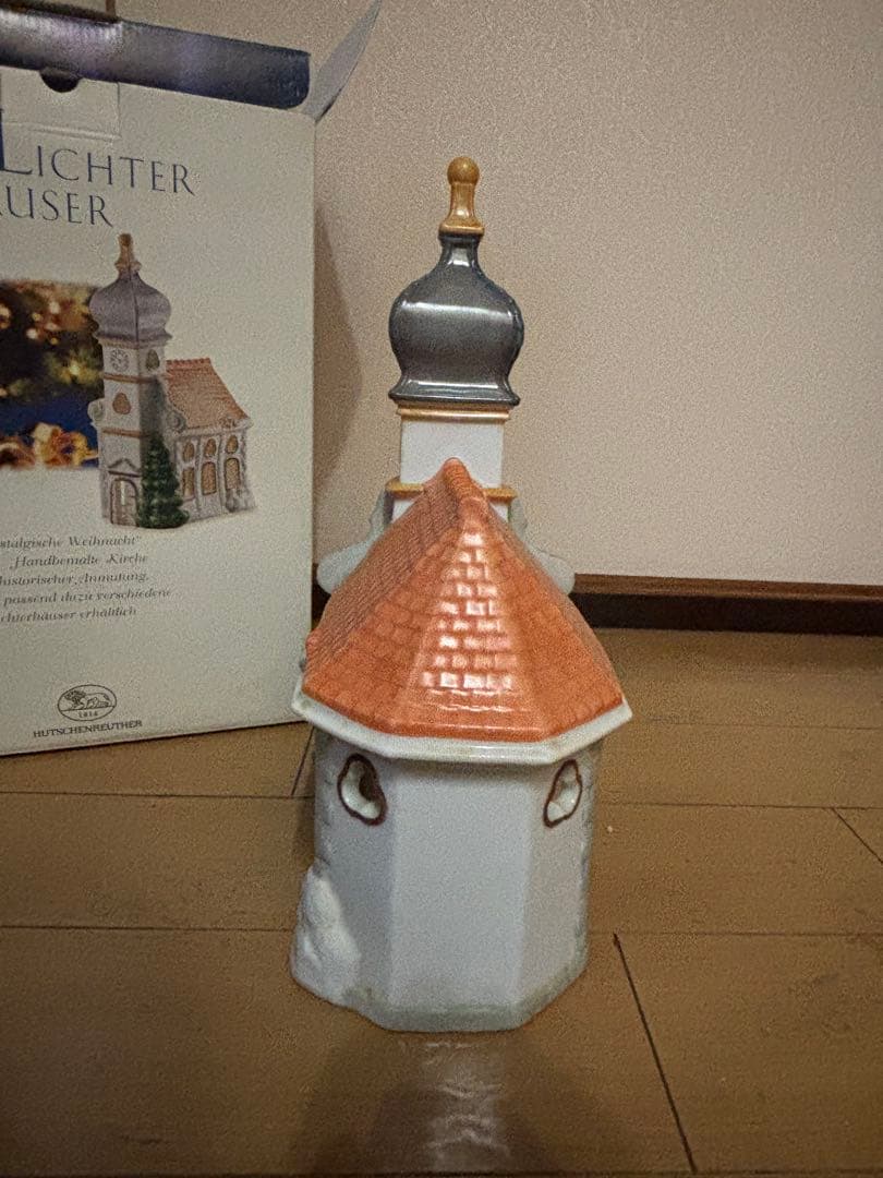 フッチェンロイター　クリスマスキャンドルハウス 陶器製　レア　限定版