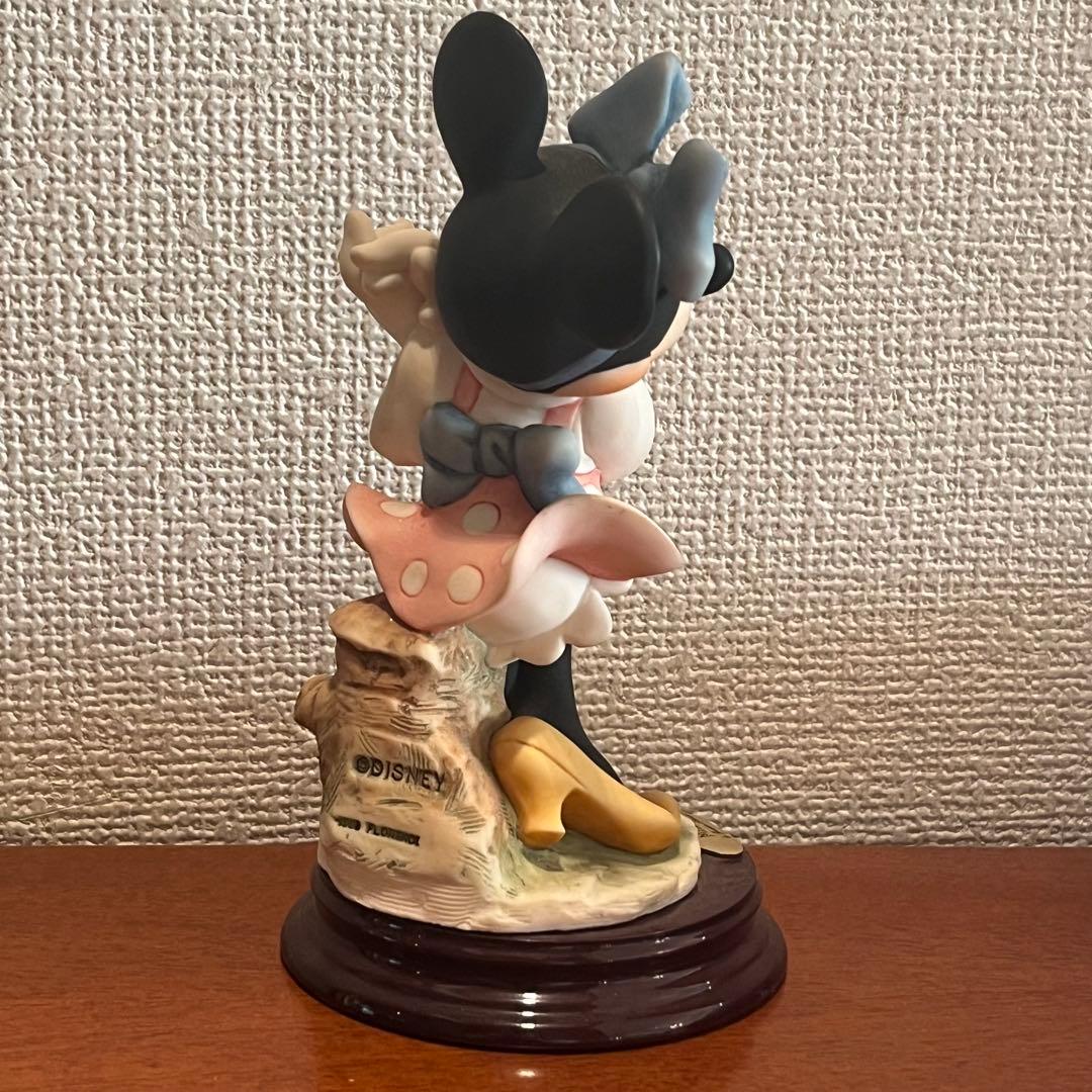 ジョゼッペアルマーニ　美品　ミニーマウス　ディズニー　陶器　人形　フィギュリン