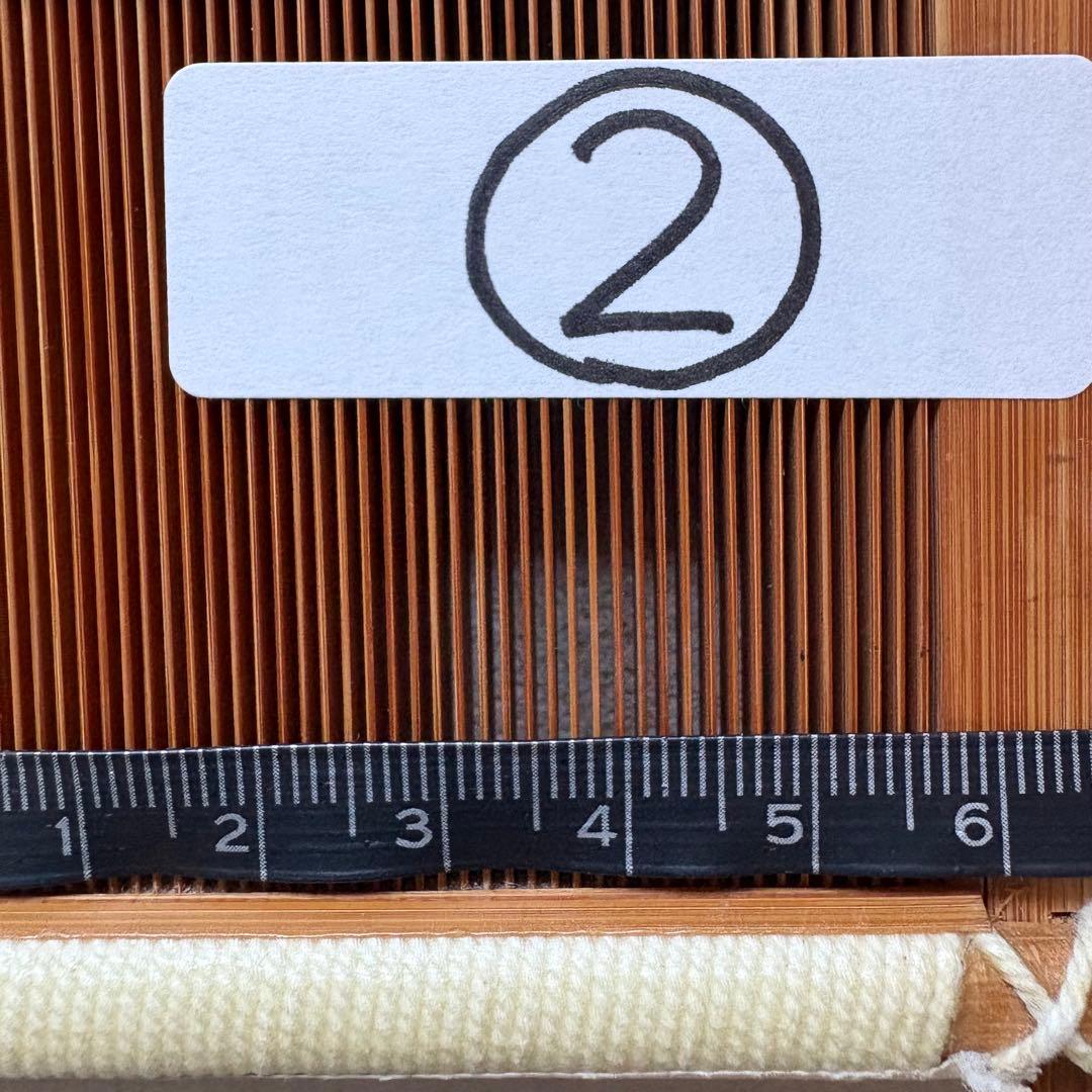 【貴重】②竹筬　東京手織機　筬　30羽　機織り　手織り　織器具