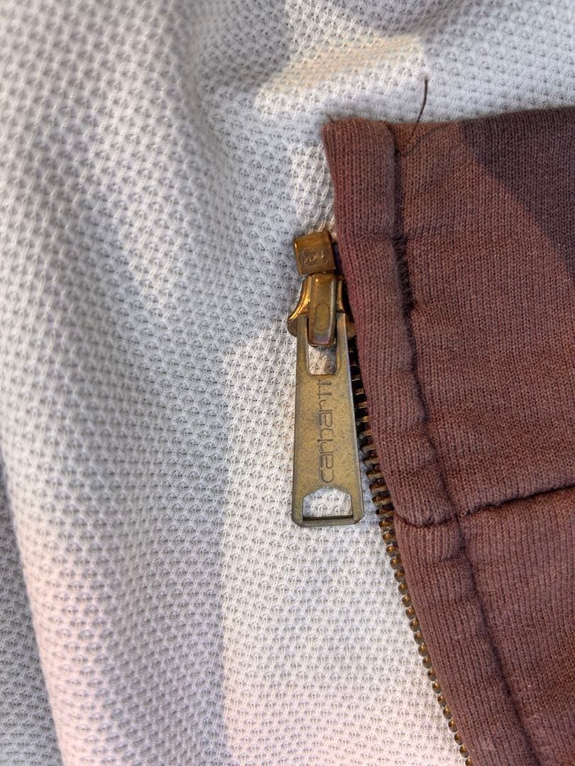 カーハート 90s 80s サーマル フルジップパーカー