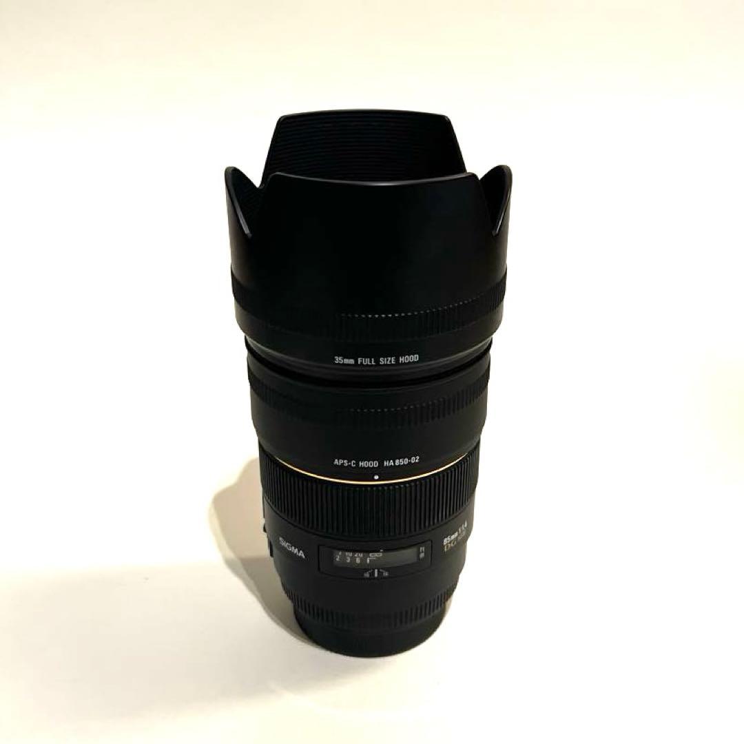 SIGMA 85mm F1.4 EX DG HSM(Canon EFマウント用)