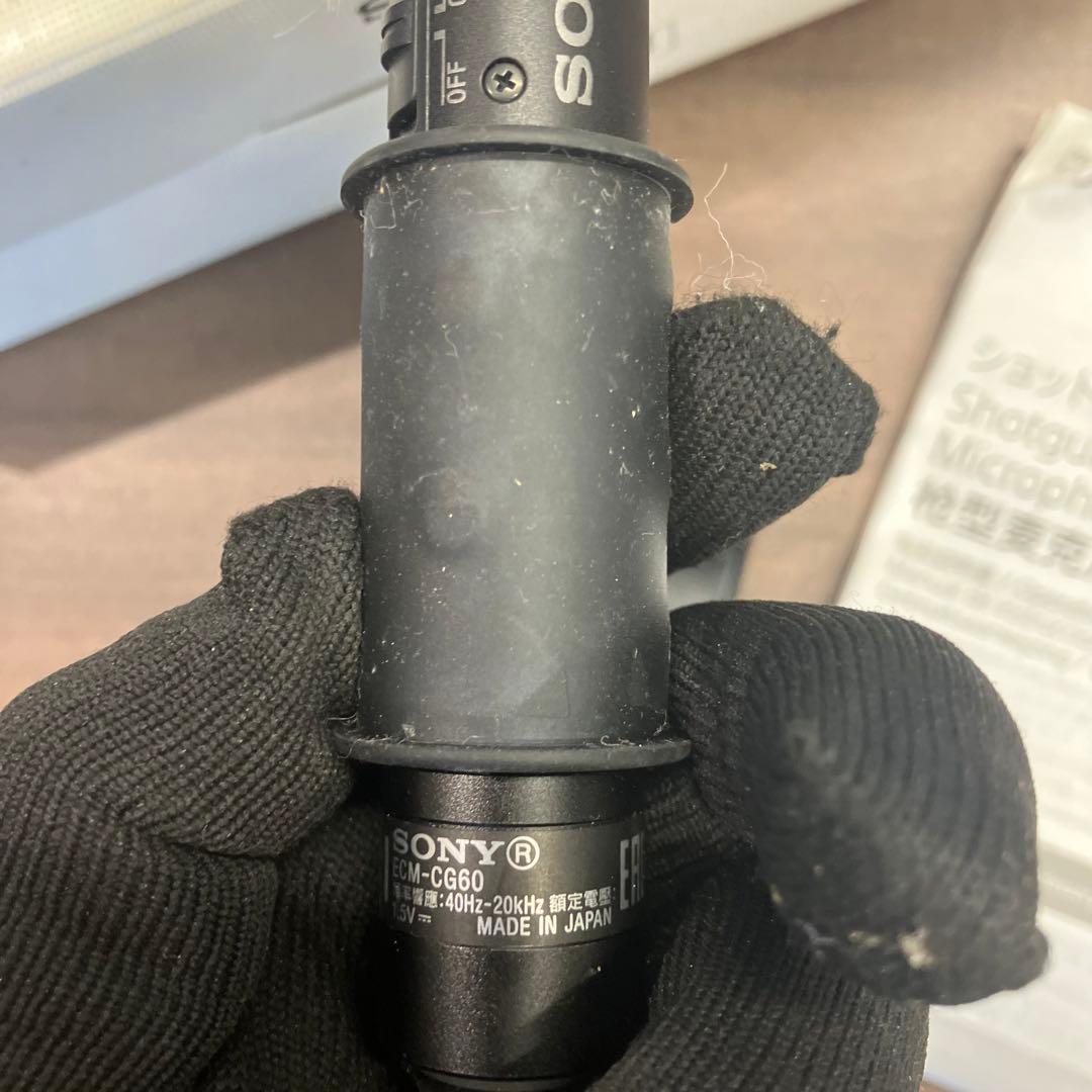 SONY ソニー ガンシューティングマイク ECM-CG60 ハンディカム用