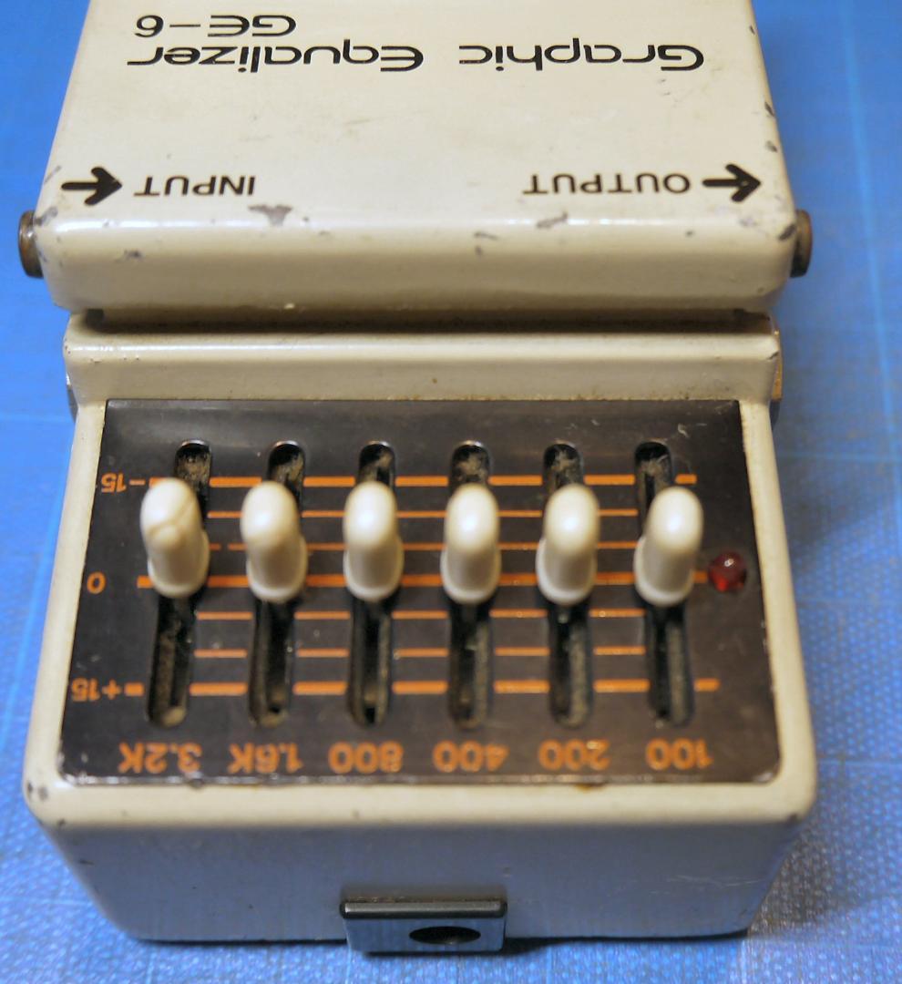 BOSS GE-6 グラフィック イコライザー　made in JAPAN