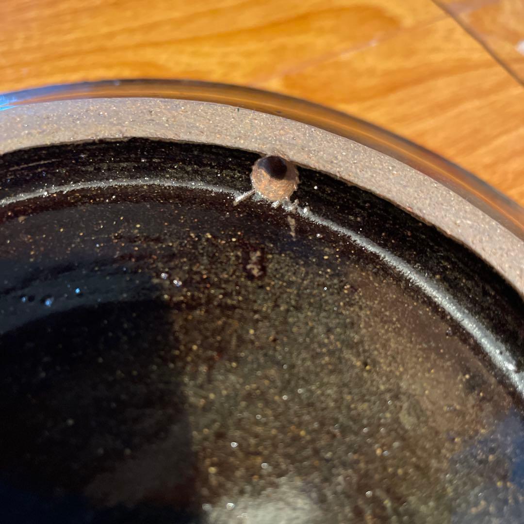 沖縄　やちむん　　7.5寸皿　 赤絵　飾り皿　壺屋焼