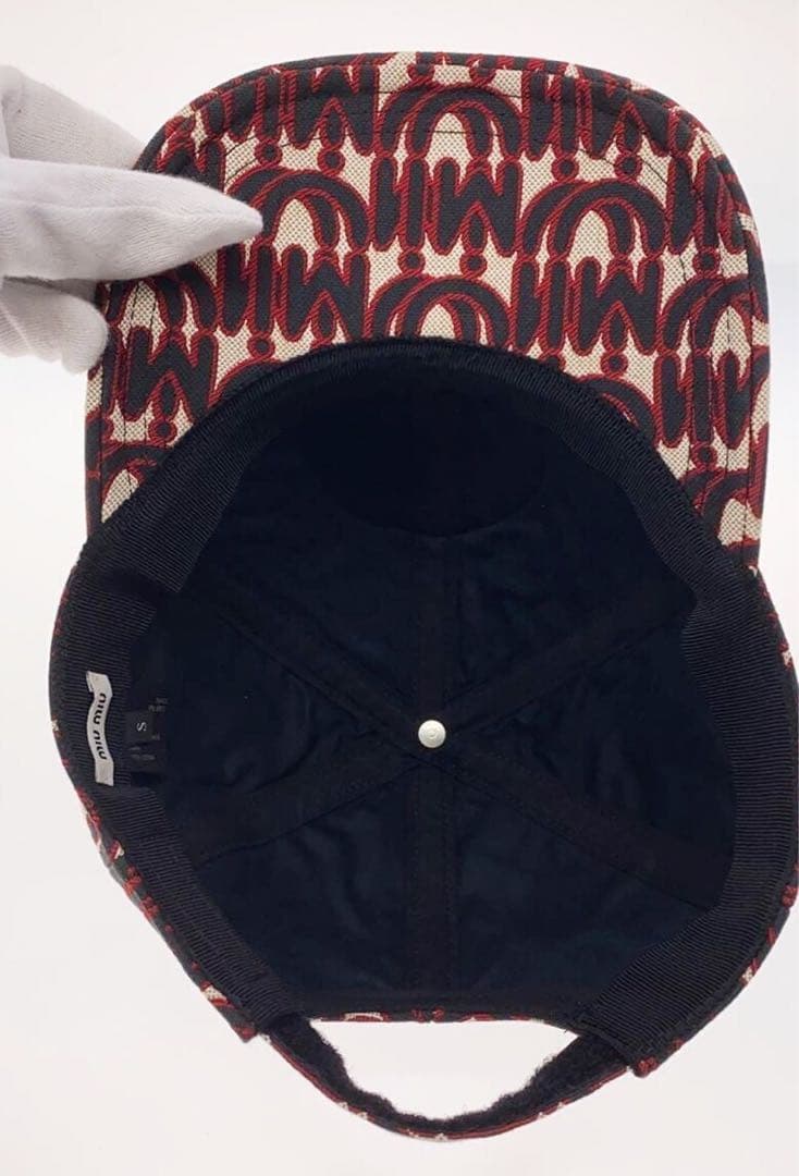 美品！MIUMIU ミュウミュウ エムエムパリスコラボ　　キャップ