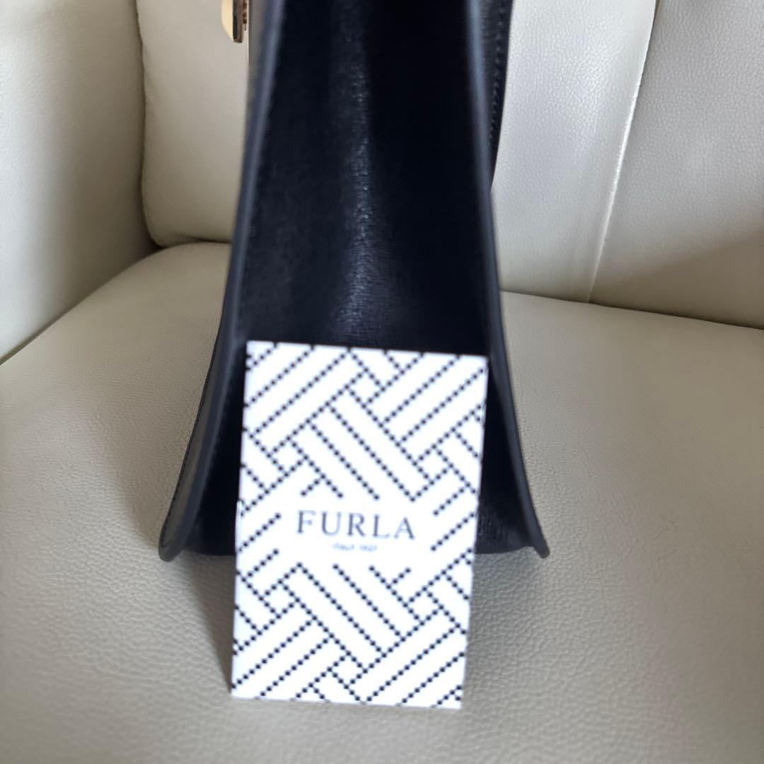 FURLA 黒 2wayハンドバッグ