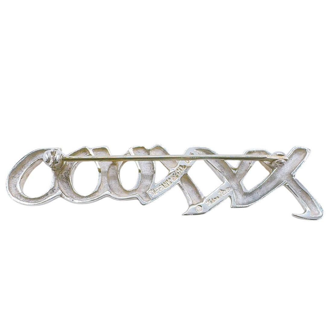 【美品】ティファニー ブローチ ラブ&キス シルバー 925 パロマピカソ 刻印