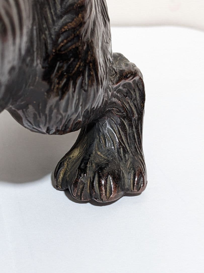 ♦風水獅子 ライオン置物 富 金運 財運 縁起物飾り 国内作家作品 古美術骨董品