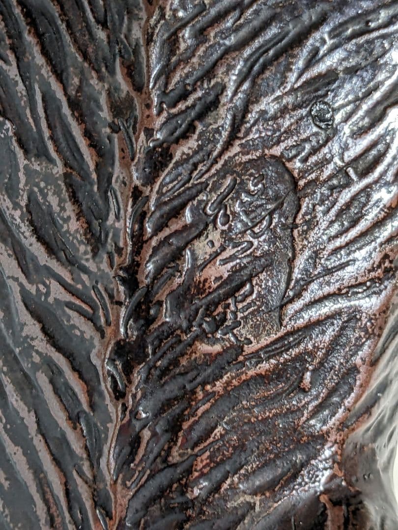 ♦風水獅子 ライオン置物 富 金運 財運 縁起物飾り 国内作家作品 古美術骨董品