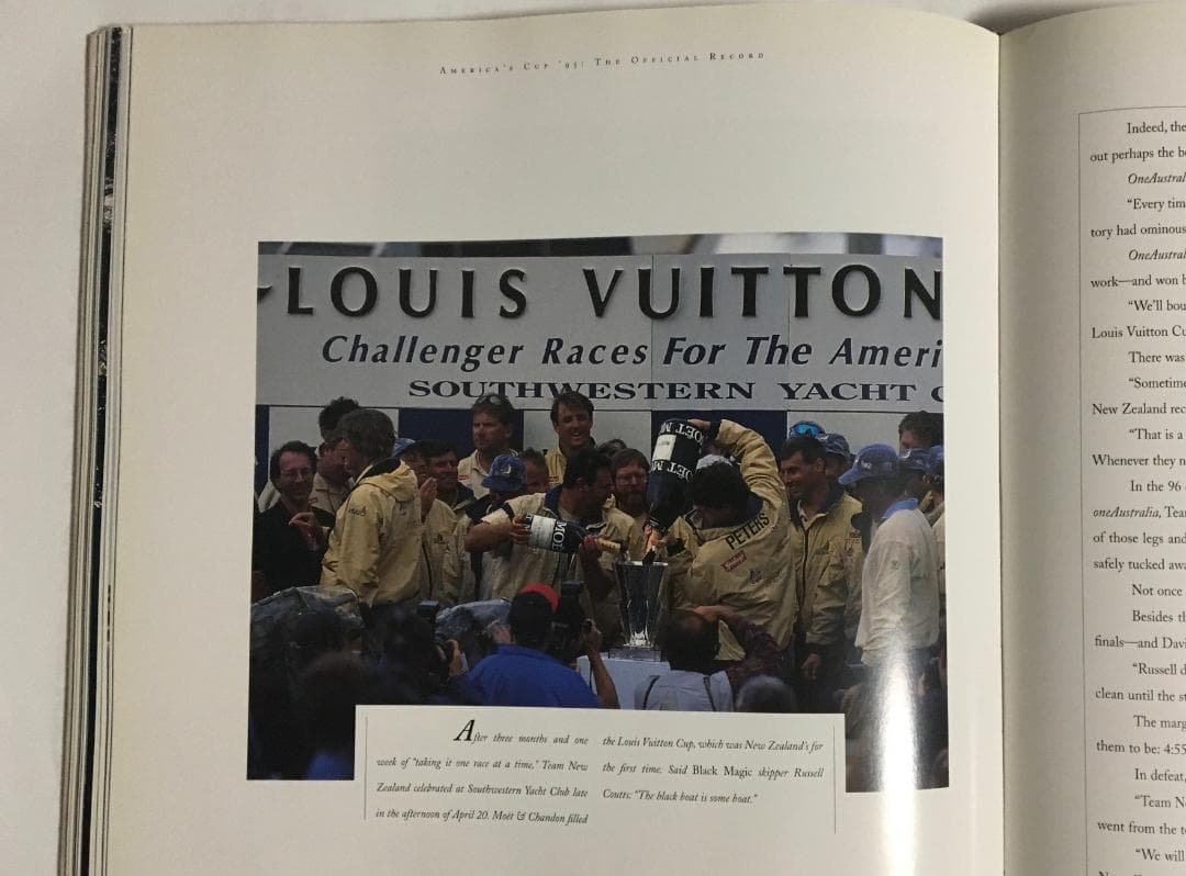 Americas'cup アメリカズ ヴィトン シチズン カップ 公式ブック