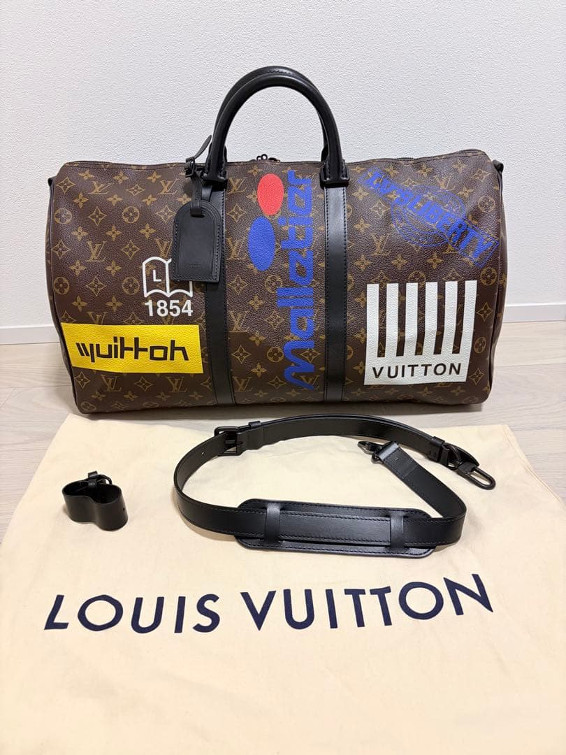 LOUIS VUITTON ルイヴィトン ボストンバッグ コラボ限定品
