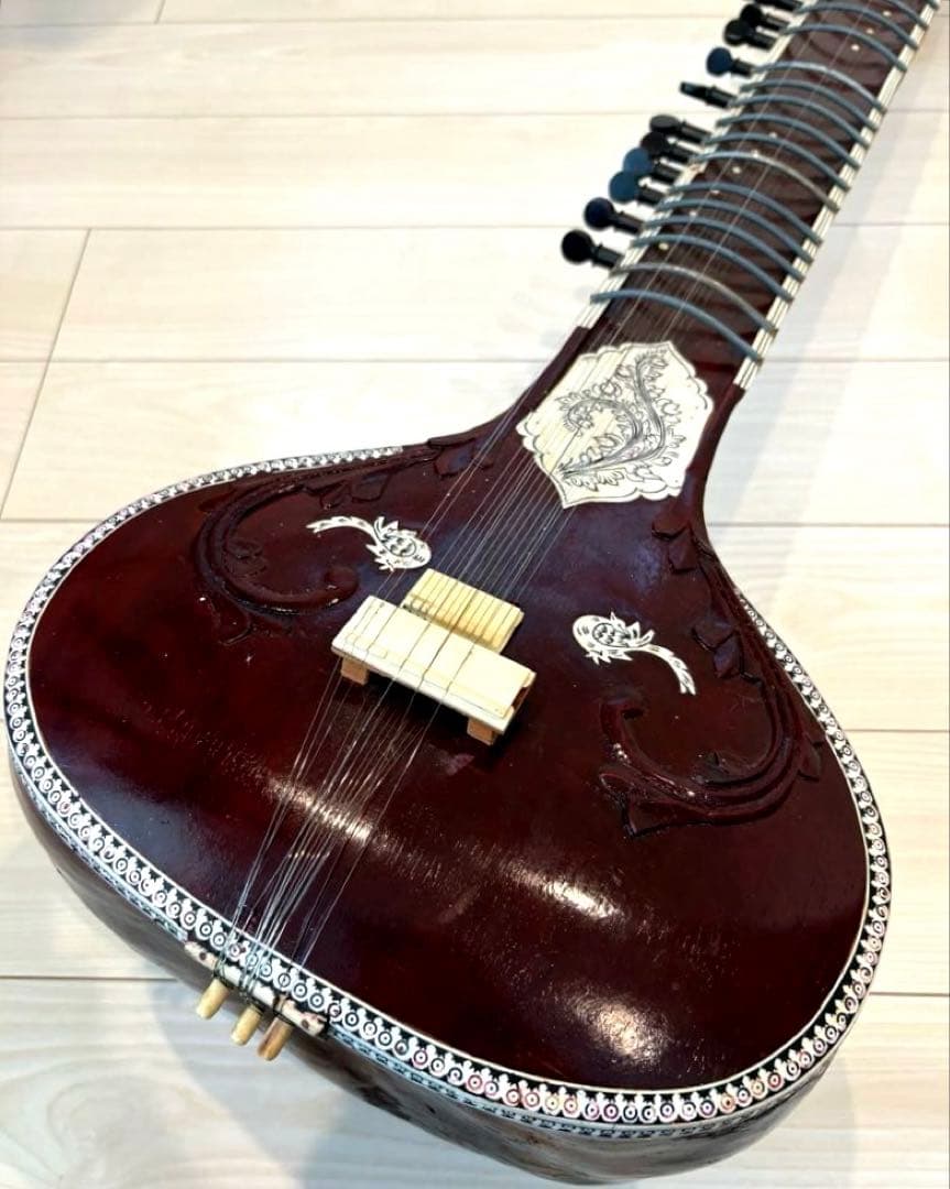 シタール　インド民族楽器　アコースティックシタール　SARDARFLUTE