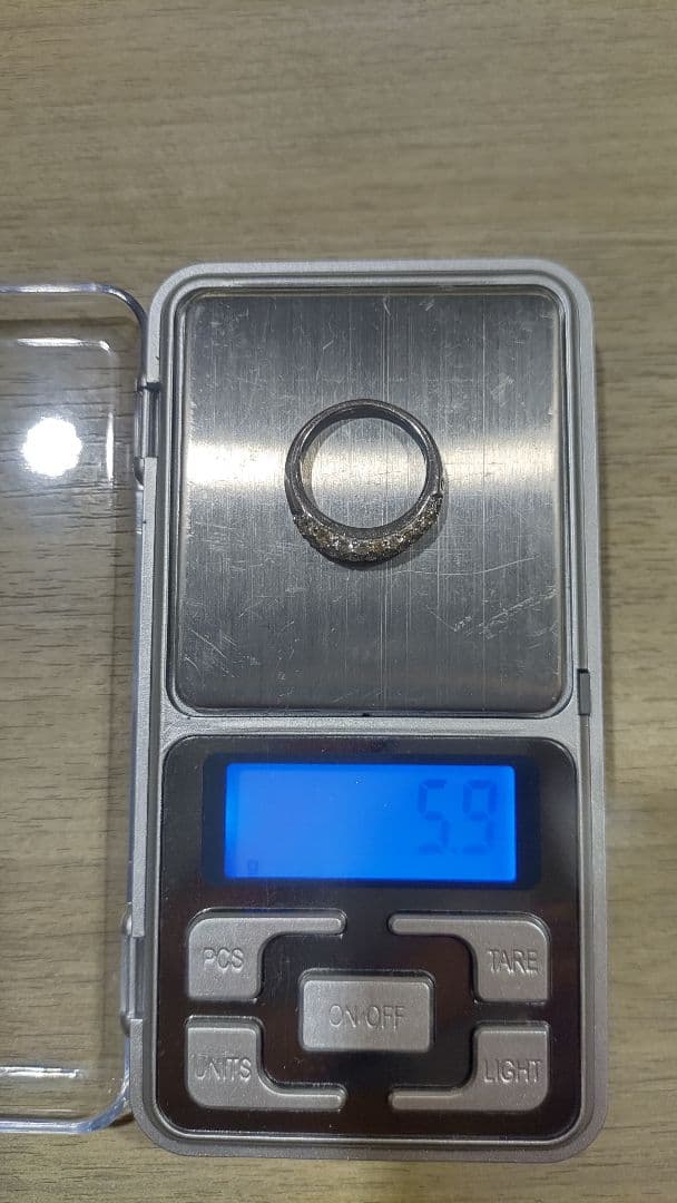 K18WG ダイヤモンド　パヴェ　リング　1.03ct