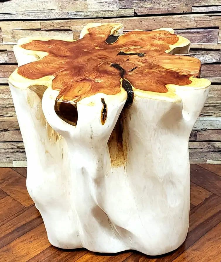 貝塚伊吹丸太サイドテーブル 10000円→8500円