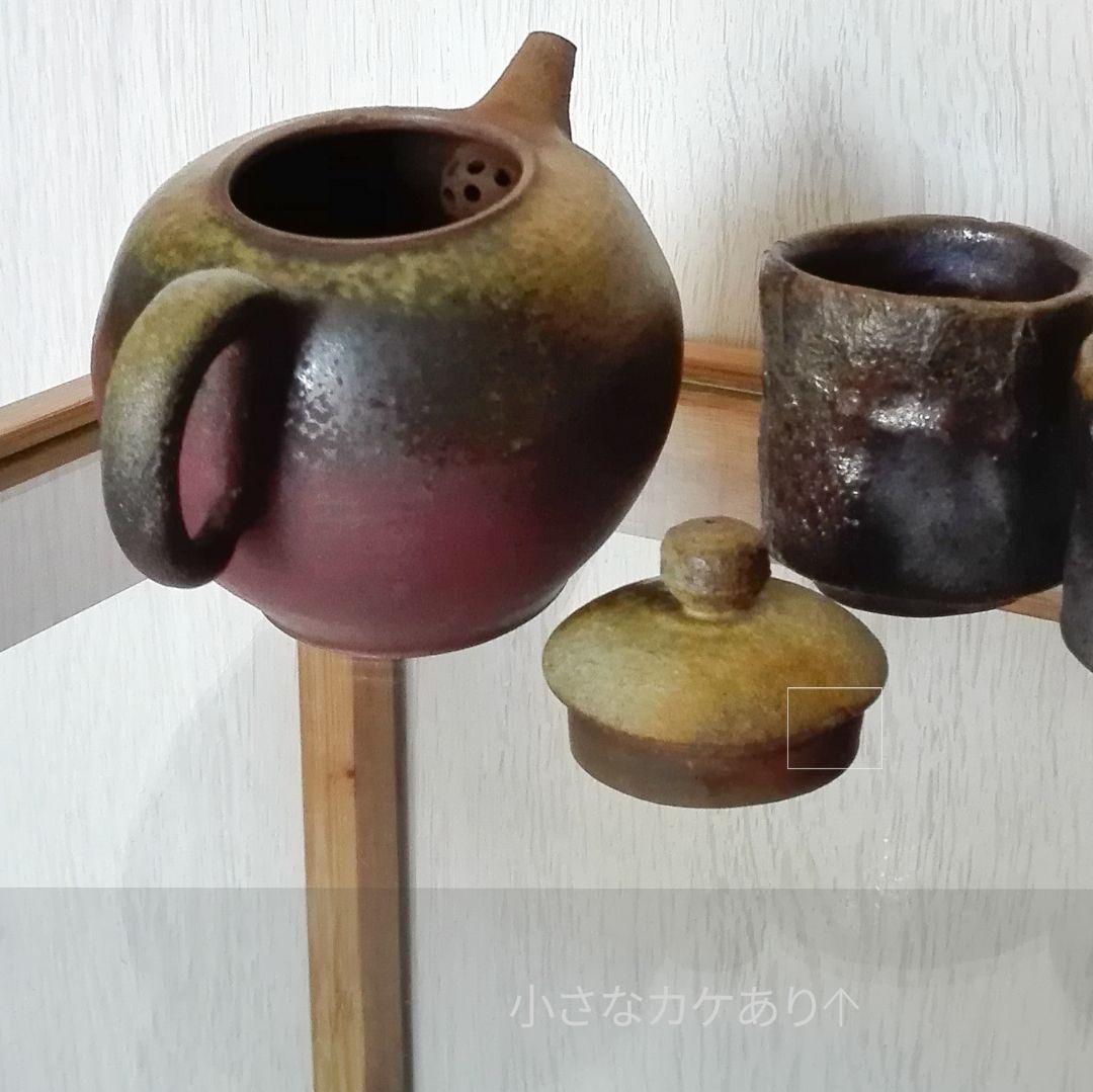 台湾茶器 莉縈さん 柴燒壺★茶壺 作家物 茶壷急須 ティーポットシノワズリ中国茶