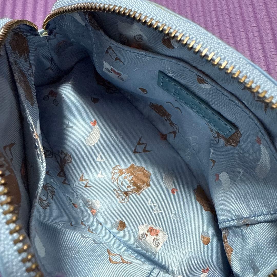 鬼滅の刃 嘴平伊之助 レザー 二つ折り 財布 ポーチ セット プレミアムバンダイ