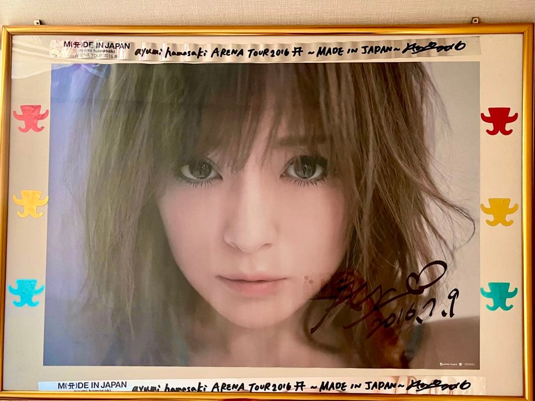 浜崎あゆみ ayu サイン 真夜中のサーカス show must go on