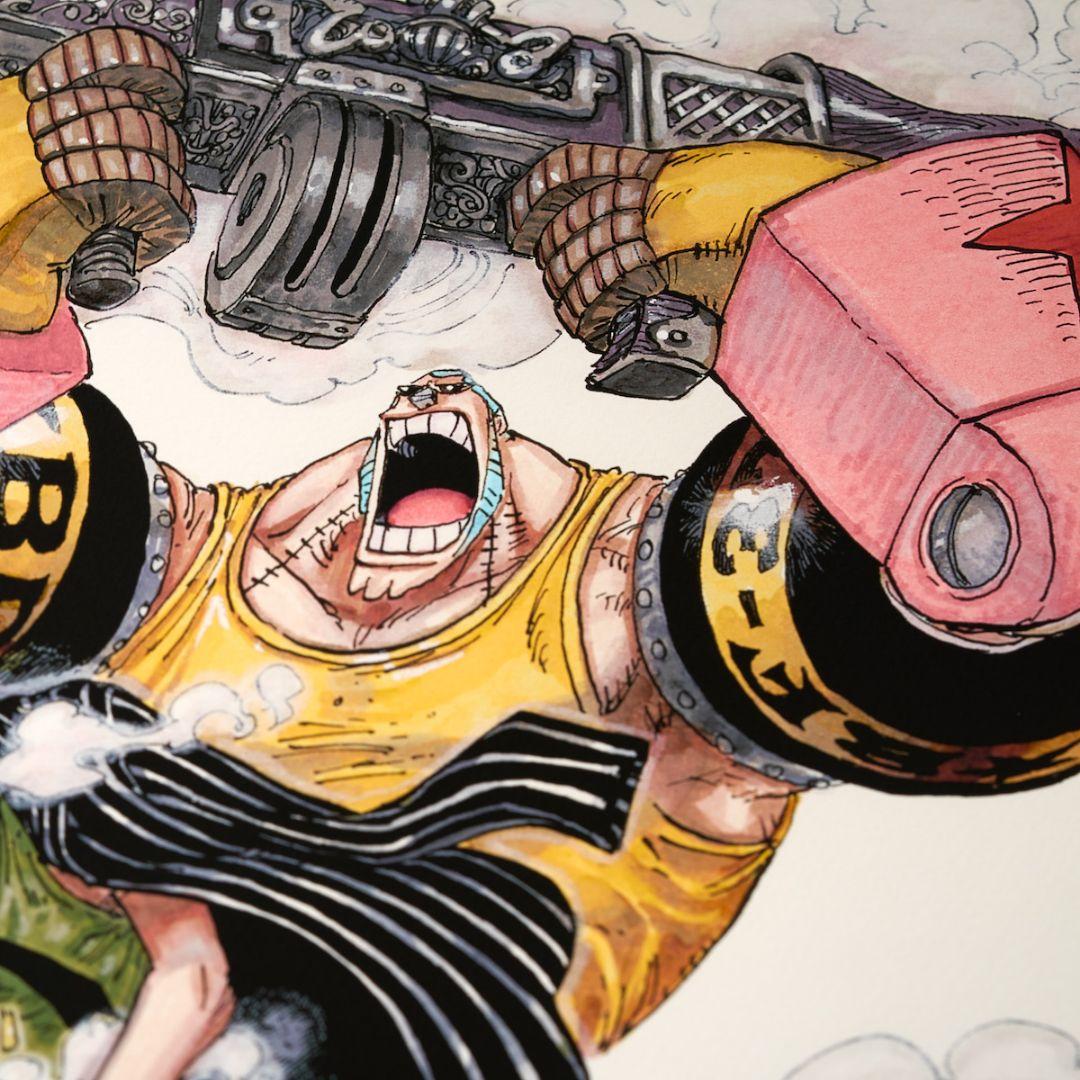 集英社 マンガアート ワンピース ATTACK!! 複製原画 NFT 抽選品