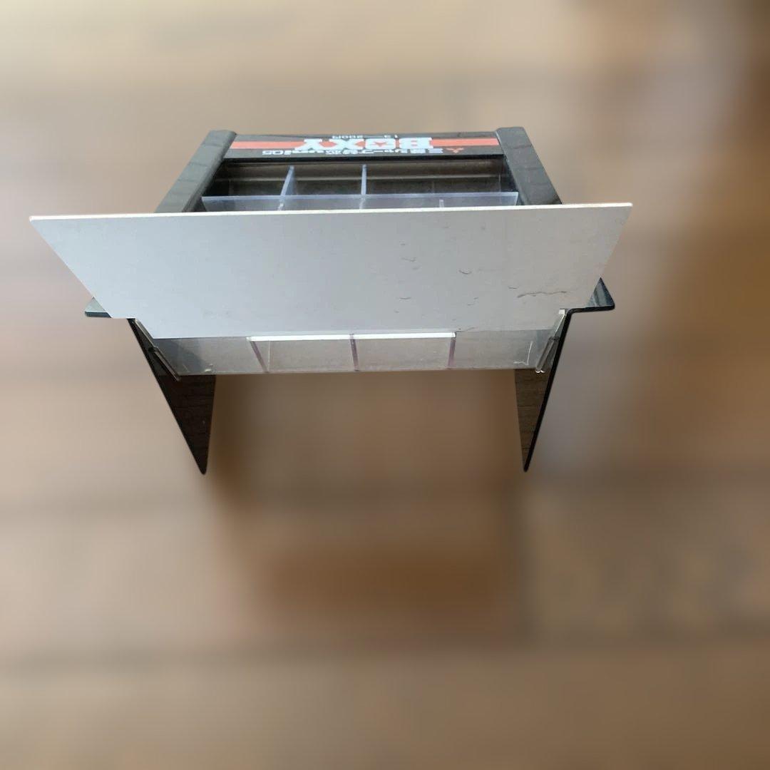 三菱　uni 陳列ケース プラスチック ディスプレイ ショーケース 昭和