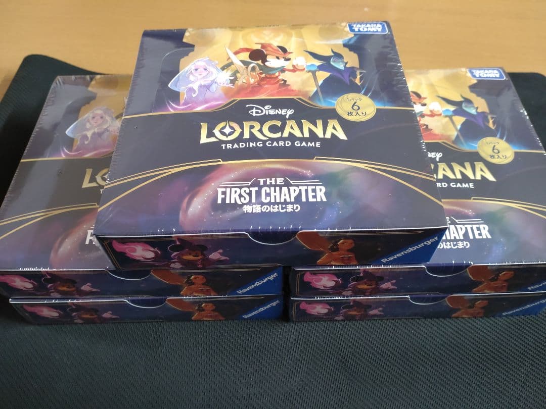 Disney ロルカナ 物語のはじまり 新品未開封　シュリンク付 5BOX