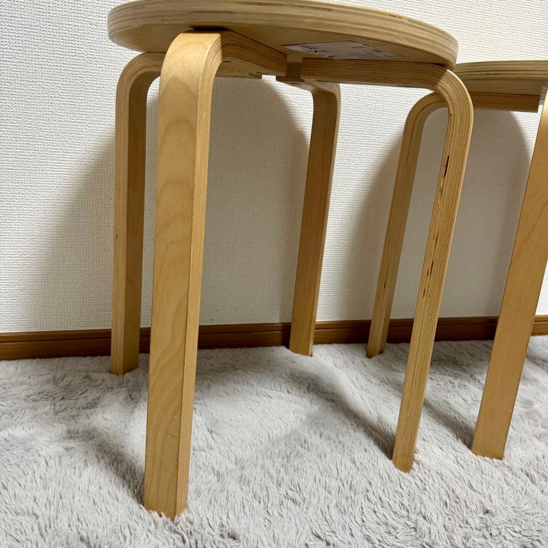 IKEA FROSTA フロスタ スツール 2脚セット