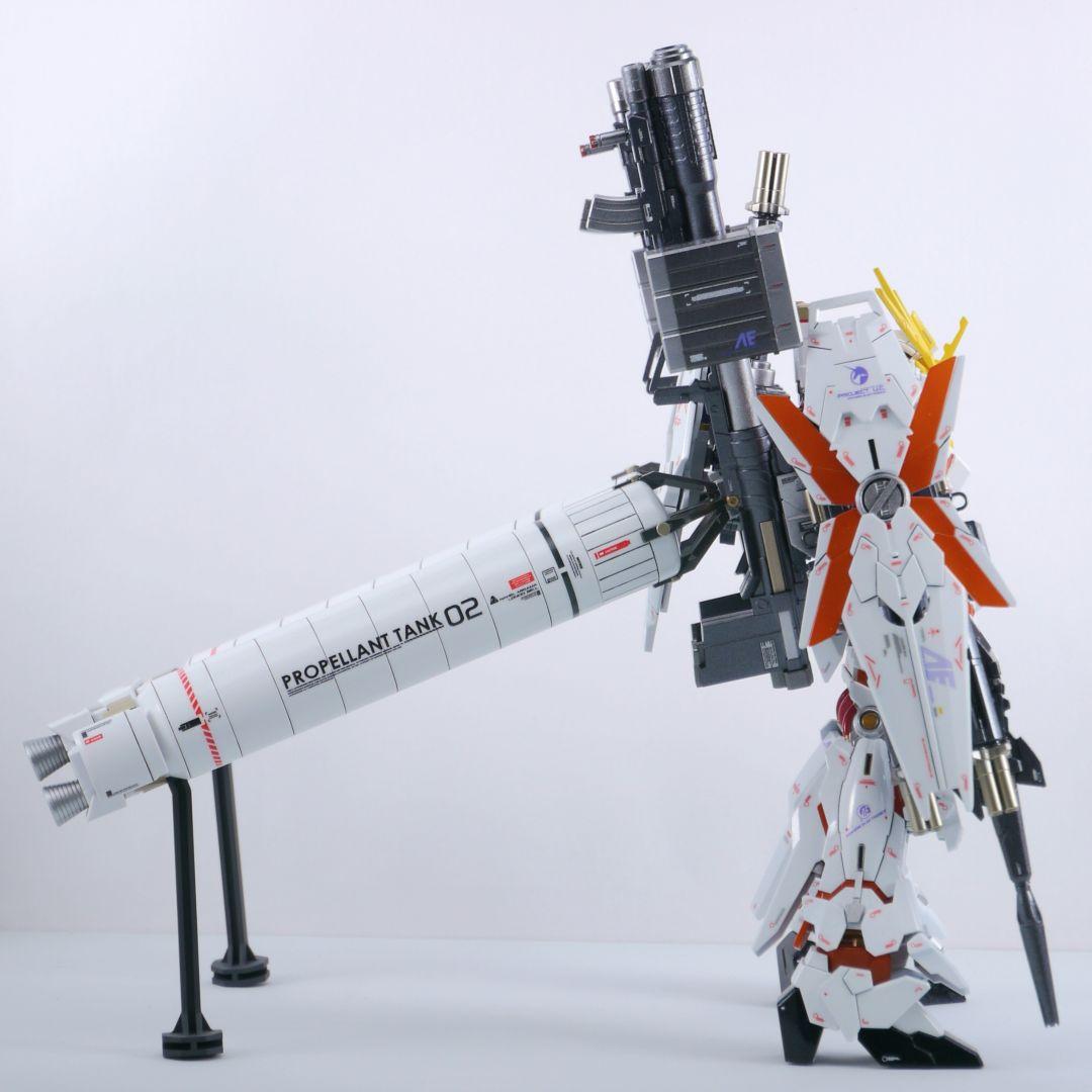 HGUC フルアーマーユニコーンガンダム 白バンシィ 塗装 完成品 バンダイ