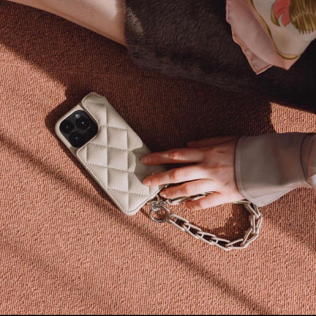 DEMIU GRACEスマホケース ベージュ