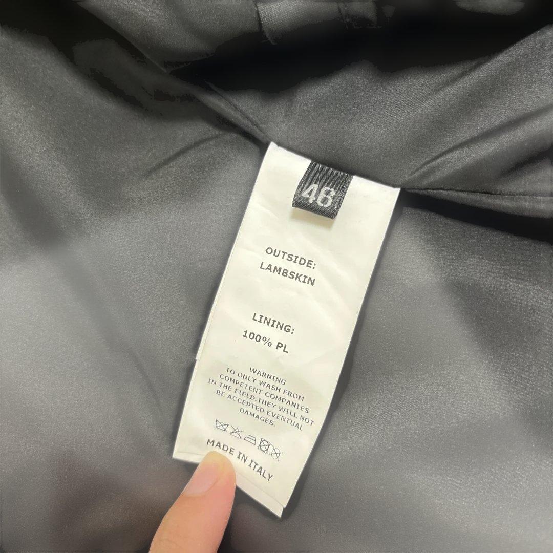 Emmeti エンメティ JURI beams別注 ライダース ブラック 46