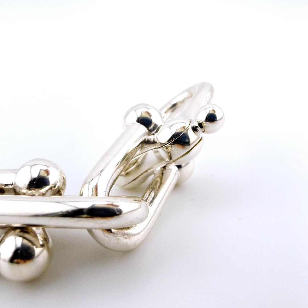 ティファニー ハードウェア ラージリンク 16コマ ブレスレット 2コマ足し