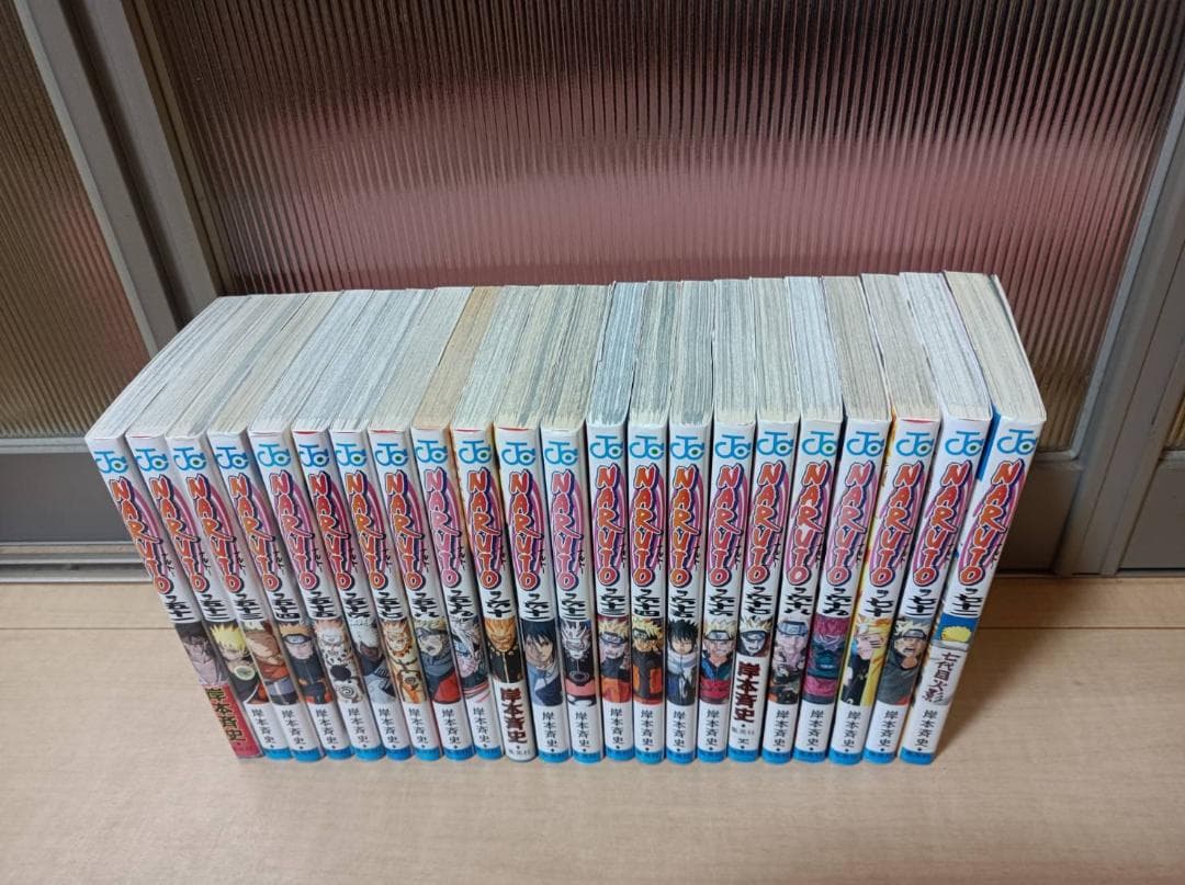 超絶美品 初版 帯付き 即納 NARUTO ナルト 全巻 全巻セット 関連本付き