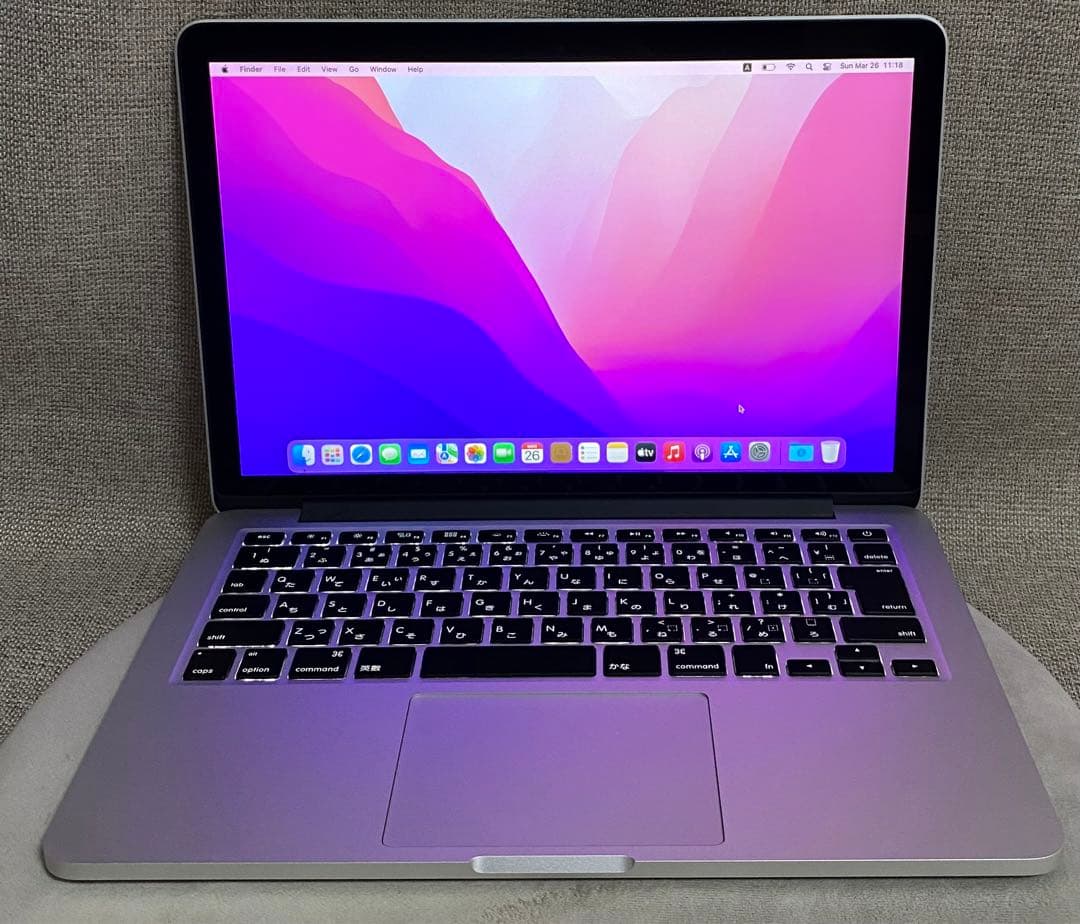 MacBook Pro 13インチ i5 8GB 128GB early2015