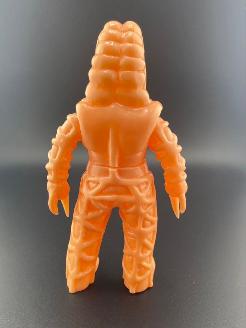 【中古品】　ゴドラ星人　未鮮色　ブルマァク　円谷プロ　怪獣　ソフビ　フィギュア