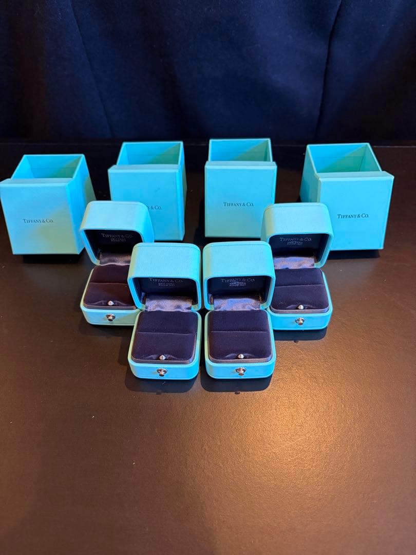 Tiffany & Co. リングケース　空ケース　4個セット　美品