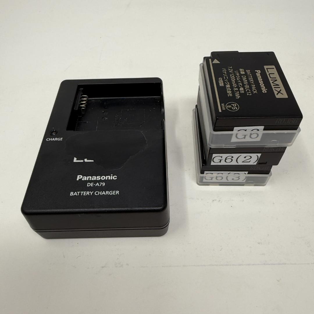 【美品セット】LUMIX DMC‑G6＋14‑140mm ズーム＋バッテリー3個