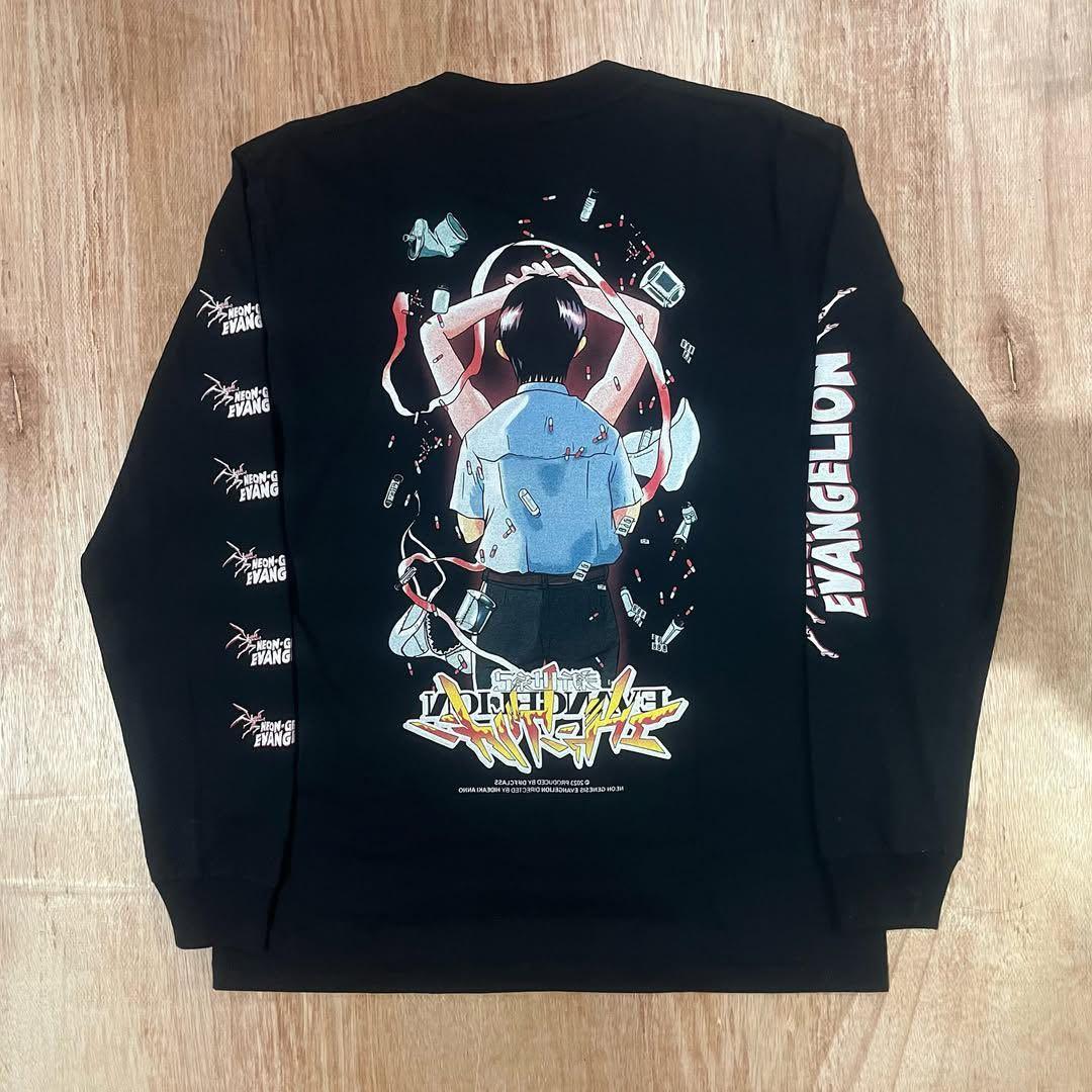 [激レア】 エヴァンゲリオン レイ　ロンTシャツ サイズ　Ｌ