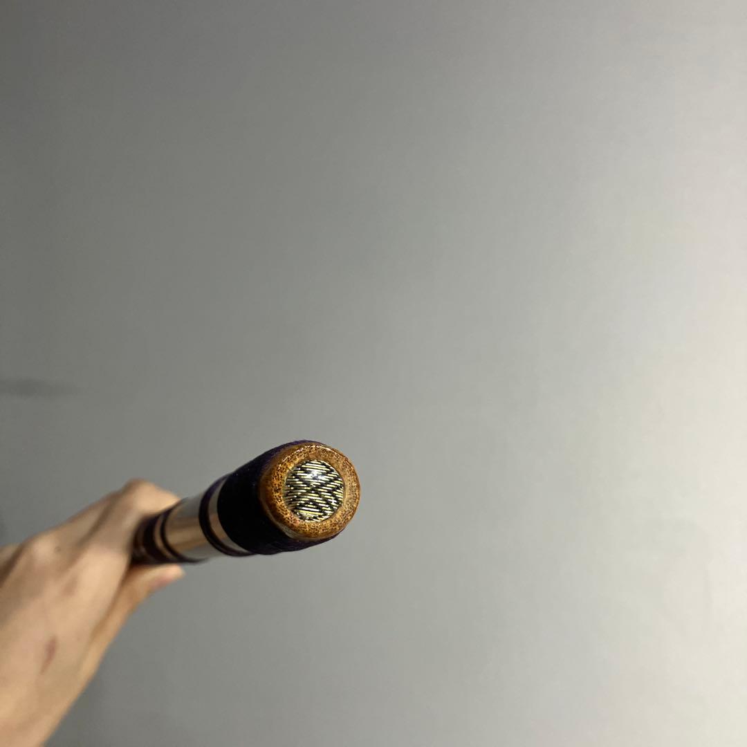 神楽笛（古典調篠笛、囃子笛）　 MRK-96　石見地方　和楽器　竹笛 　総巻