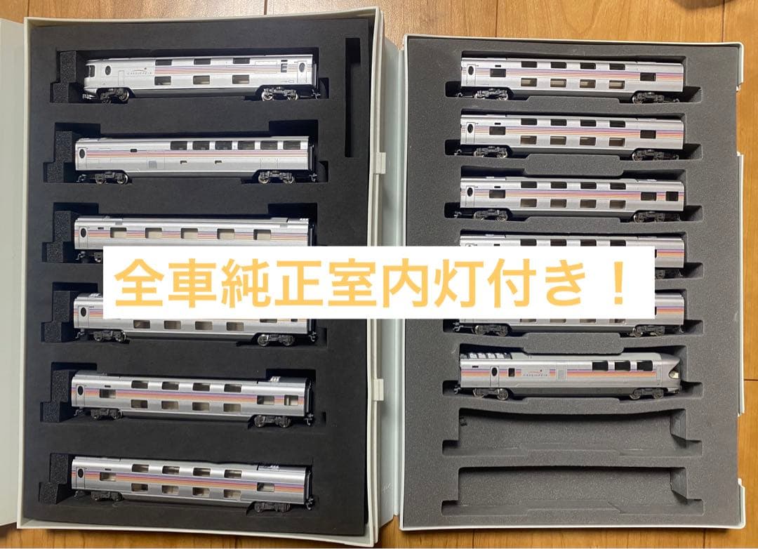 ※全車室内灯付き　KATO E26系 カシオペア 寝台