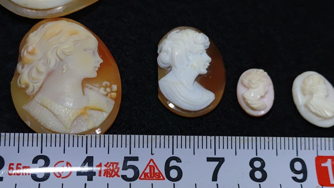 天然シェルカメオ アンティーク まとめてどうぞ