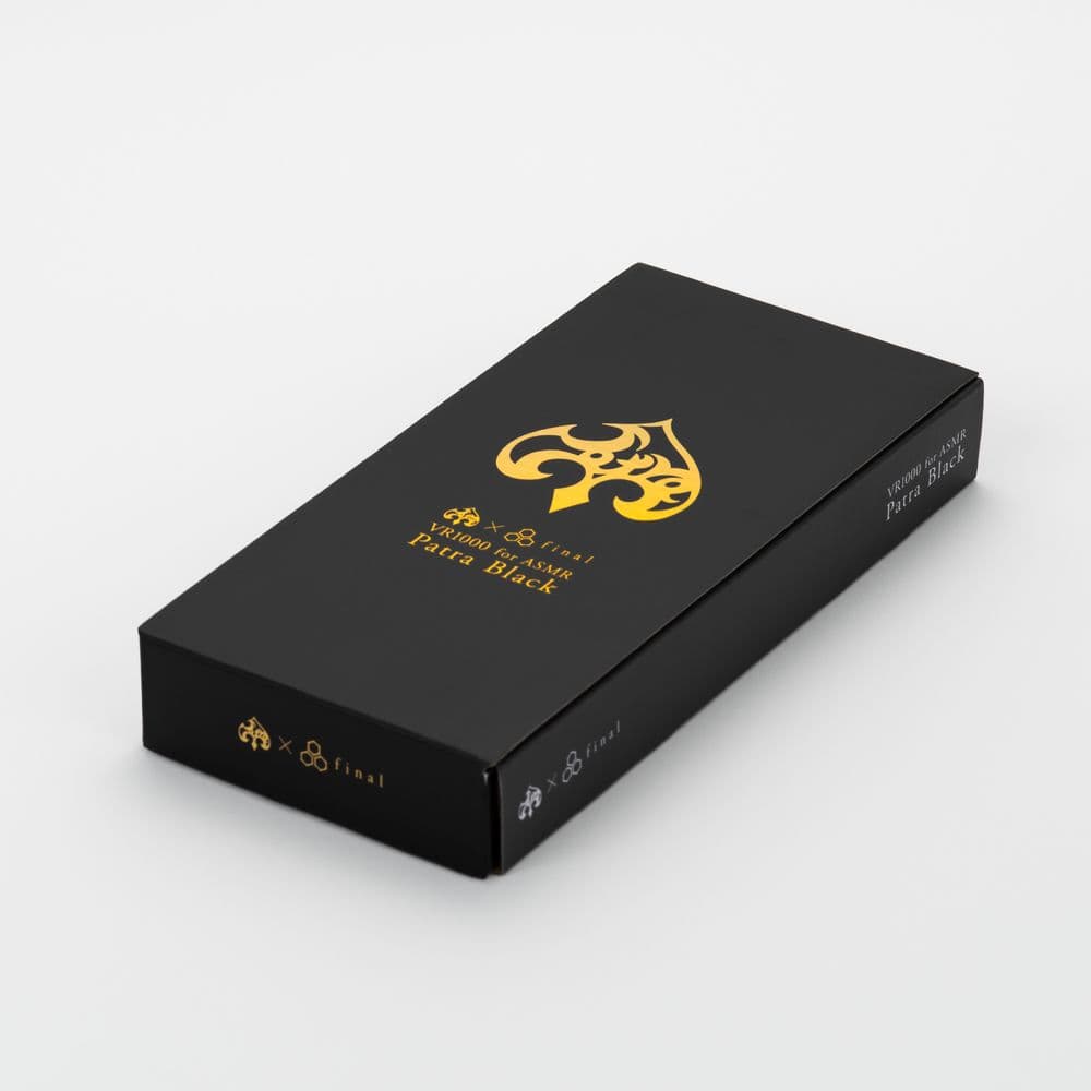 イヤホン VR1000 for ASMR Patra Black