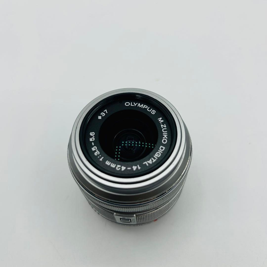 オリンパス電動パンケーキレンズ M.ZUIKO 14-42mm sliver