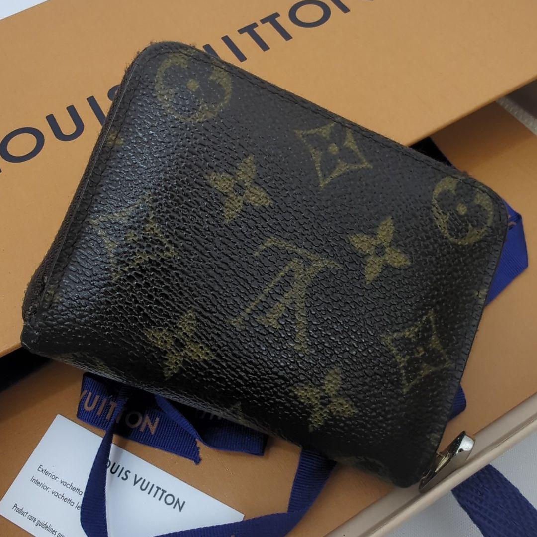 LOUISVUITTON ルイヴィトン モノグラム ケース パース ジップ