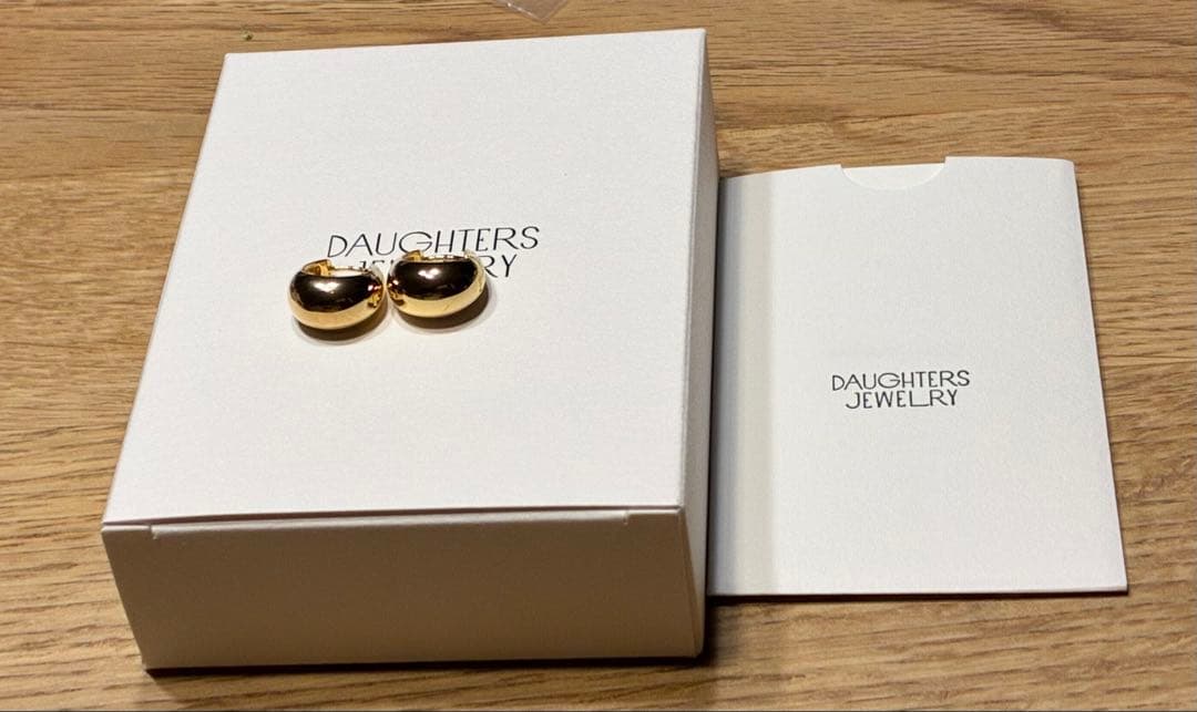 DAUGHTERS JEWELRY Dewy hoopピアス