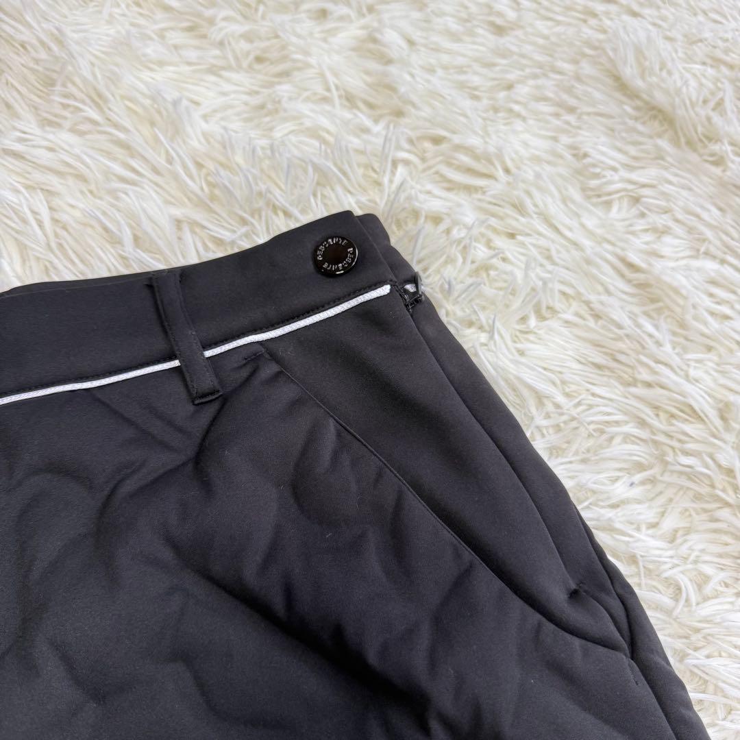 【デサントゴルフ】美品 セットアップ ダウン ブラック Mサイズ レディース