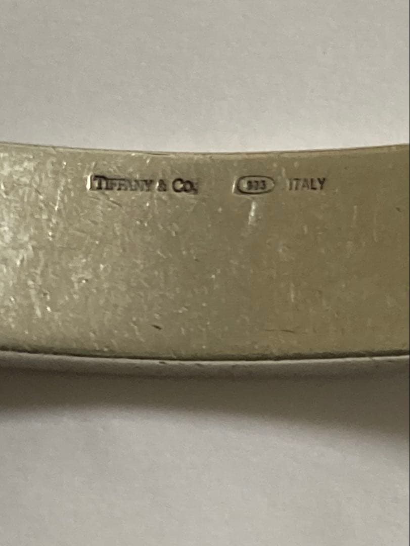★年末年始値引き！ビンテージ　Tiffany ティファニー　ID ブレスレット