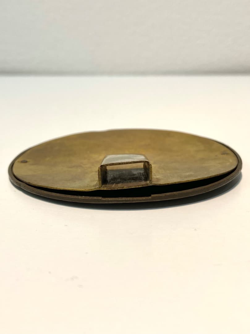 141【笹竜胆家紋　前立　江戸時代】 甲冑　本歌　武具　兜　鎧　江戸　戦国　具足